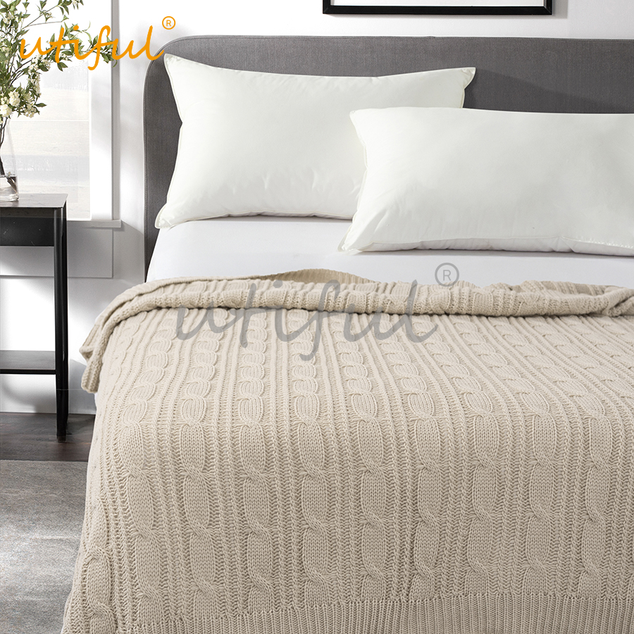 best chunky knit blanket